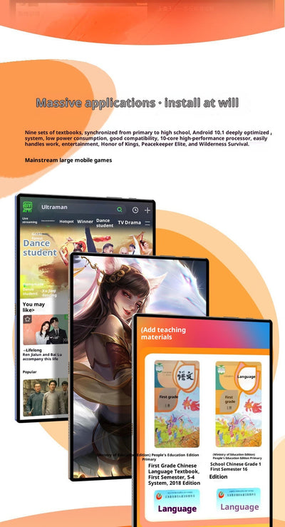 Tablet 5G Dual SIM para Oficina, Juegos y Aprendizaje - Image 19