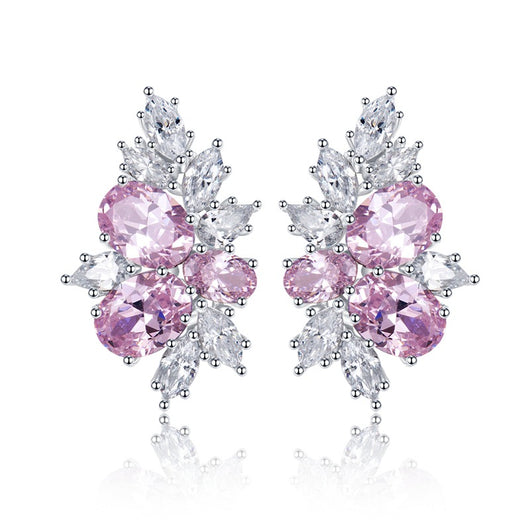 Aretes Ovalados de Plata con Corte Flor de Hielo - Image 7