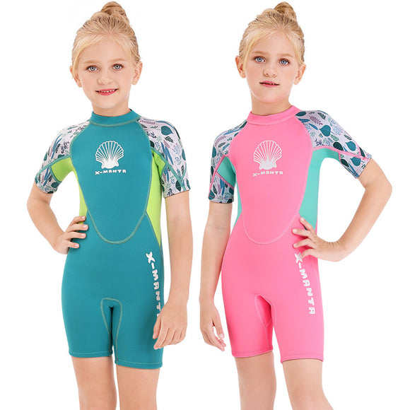 Traje de Baño Infantil de Una Pieza con Protección Solar
