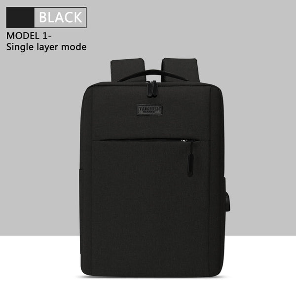 Mochila para Hombre con Compartimiento para Laptop - Transpirable y Cómoda