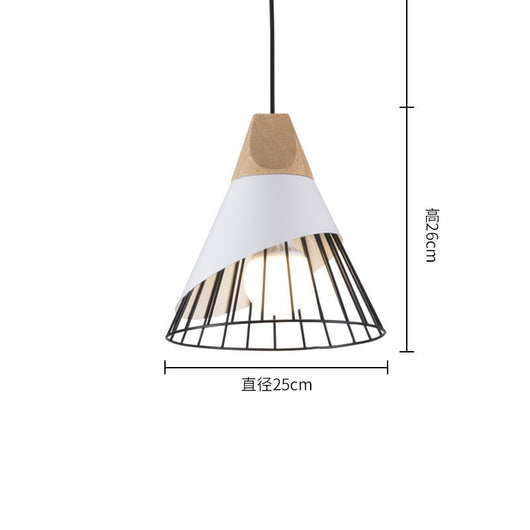 Lámpara Colgante de Cuerno y Hierro para Sala, Recámara y Estudio - Image 3