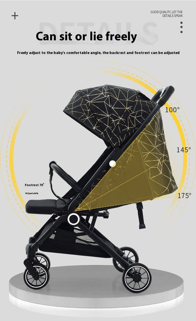 Carrito de Paseo Ultraligero Tipo Tirador para Verano - 4 Ruedas - Image 17