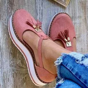 Sandalias Plataforma con Flecos - Image 7