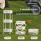 Carrito Organizador Plegable Multiusos para Frutas, Verduras y Snacks