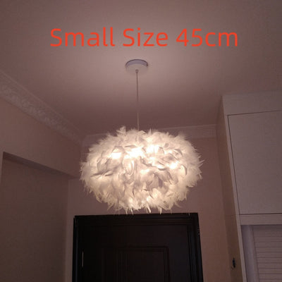 Lámpara de Techo Moderna Plumas para Sala y Dormitorio - Image 6