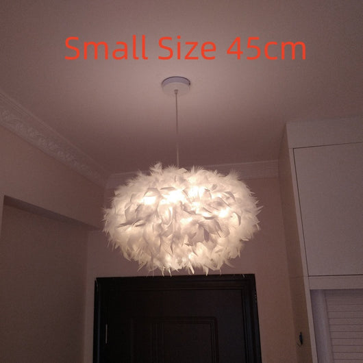 Lámpara de Techo Moderna Plumas para Sala y Dormitorio - Image 6