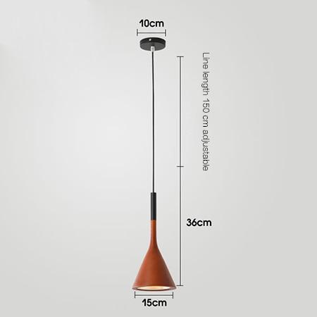 Lámpara de Techo Minimalista de Un Solo Foco - Image 6