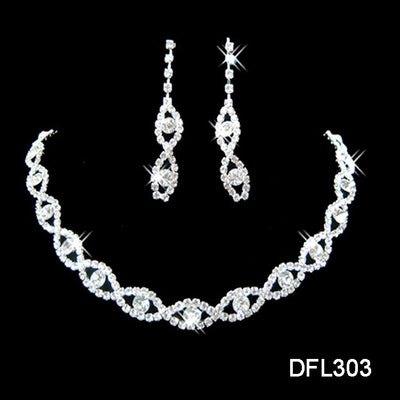 Juego de Joyas para Novia - Set Elegante de Aleación Chapada