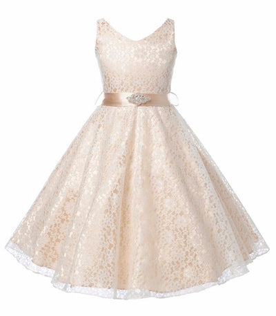 Vestido de Encaje para Niñas - Disfraz Elegante Infantil - Image 6