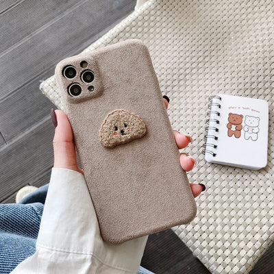 Funda para Celular con Cabeza de Oso Bordada - Image 12
