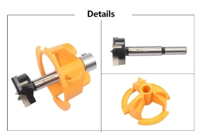 Guía de Taladro 35mm Estilo Copa para Kreg Jig - Localizador de Agujeros para Carpintería - Image 5