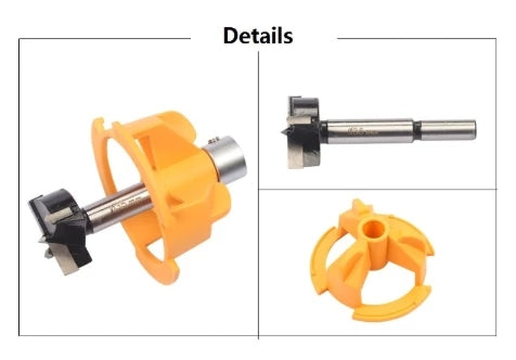 Guía de Taladro 35mm Estilo Copa para Kreg Jig - Localizador de Agujeros para Carpintería - Image 5