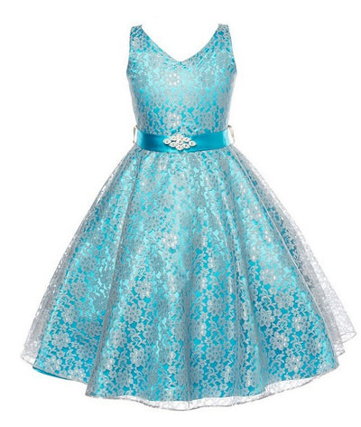 Vestido de Encaje para Niñas - Disfraz Elegante Infantil - Image 10