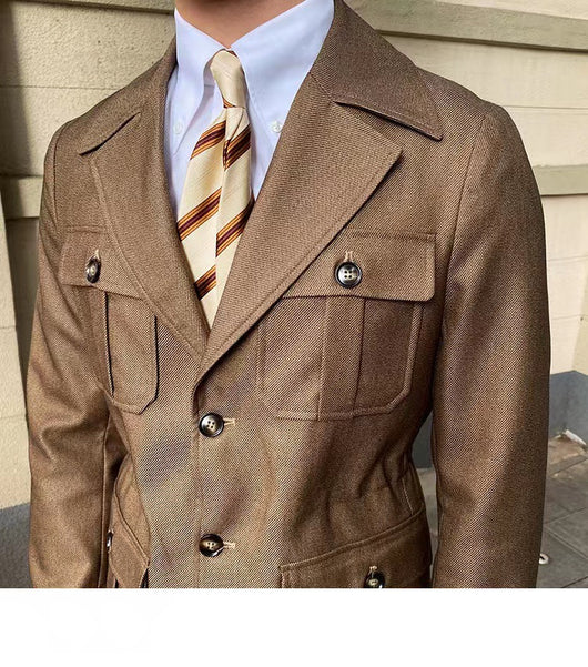 Blazer Premium de Cuello Inglés para Otoño e Invierno - Image 19