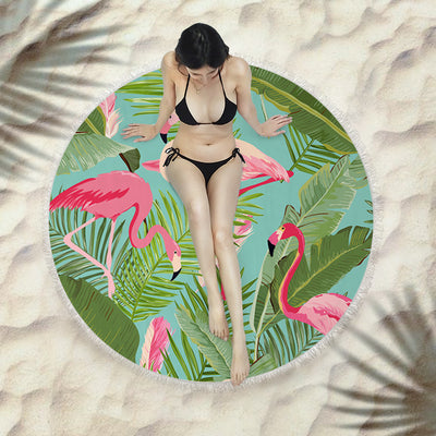 Toalla Redonda de Playa con Flecos Premium - Image 18