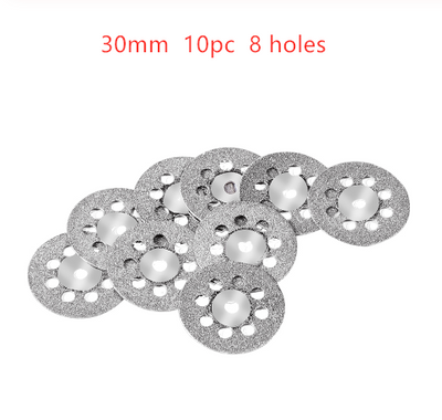 Set 10 Discos de Corte Diamantado 30mm para Herramientas Rotatorias Dremel - Image 10