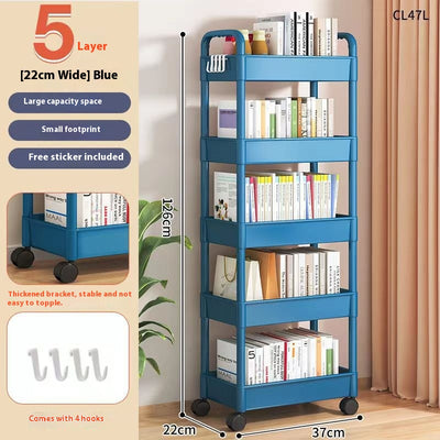 Carrito Organizador Móvil Multiusos de Pisos - Estantería Modular para Dormitorio y Cocina - Image 18