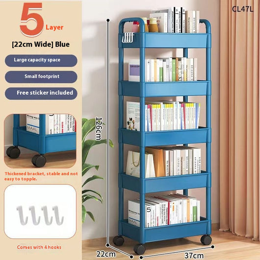 Carrito Organizador Móvil Multiusos de Pisos - Estantería Modular para Dormitorio y Cocina - Image 18