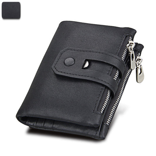 Billetera de Cuero Genuino con Protección RFID y Bloqueo Antirrobo - Image 26