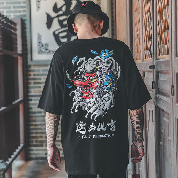 Camiseta de Manga Corta Tendencia Actual