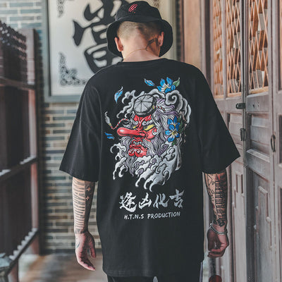 Camiseta de Manga Corta Tendencia Actual