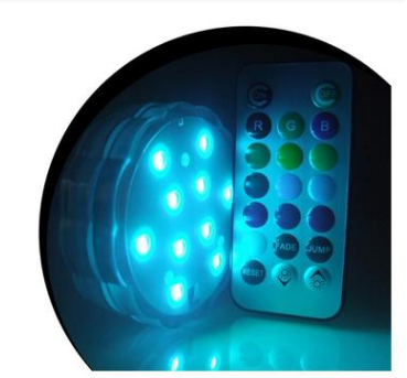 Luces Submarinas LED Multicolores con Control Remoto Sumergible - Image 2