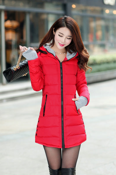 Chaqueta Acolchada con Guantes Integrados y Capucha - Image 8