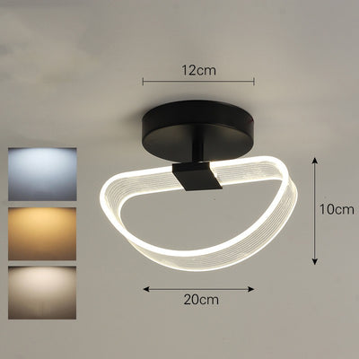 Lámpara de Techo Minimalista Luxury con Guía de Línea para Porche - Image 22