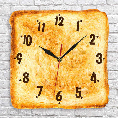 Reloj de Pared Moderno con Diseño de Pan Artesanal Realista - Image 5
