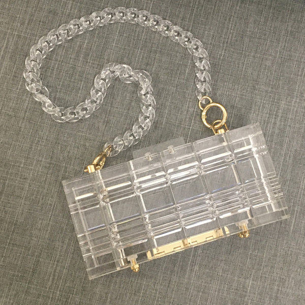 Clutch Transparente de Acrílico
