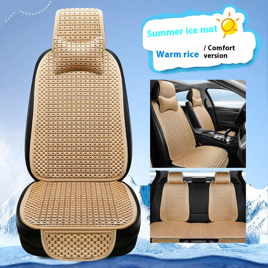 Cojín Refrigerante de Seda de Hielo para Auto - Diseño Minimalista - Image 10