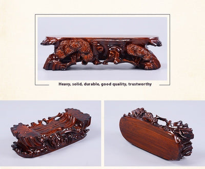 Base de Madera Maciza para Adornos con Surcos Personalizables - Image 47
