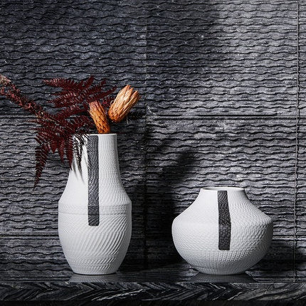 Jarrón Decorativo de Cerámica Minimalista Moderno