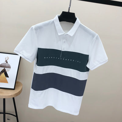 Polo Clásico de Bloques de Color para Hombre - Image 10
