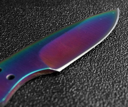Hoja de cuchillo recto en blanco - Image 5