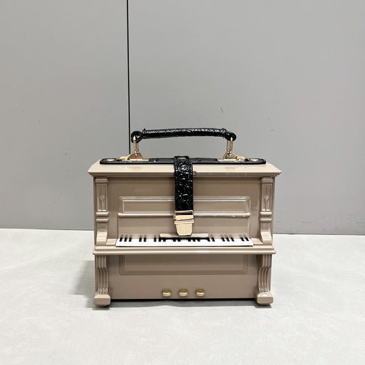Bolso Bandolera Acrílico con Diseño Piano - Image 18