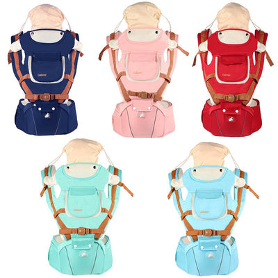 Cargador de Bebé Ergonómico Multifuncional con Cintura Ajustable