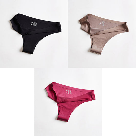 Braguita Seamless Ice Silk Cintura Baja Sensual - Image 19
