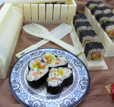 Molde para Hacer Sushi y Bolas de Arroz DIY - Set de Herramientas de Cocina - Image 4