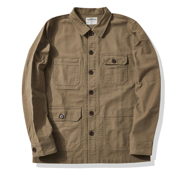 Chaqueta de Trabajo Francesa Multipocket para Hombre - Image 5