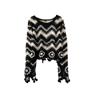Blusa Suelta Reductora de Manga Larga Tendencia - Image 5