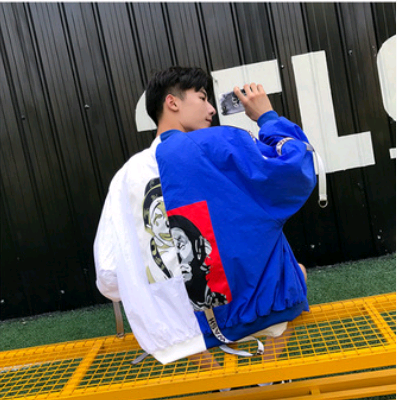 Chaqueta Universitaria Estilo Hong Kong - Uniforme Deportivo Coreano para Pareja - Image 3