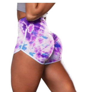 Shorts Deportivos Camuflaje Tie-Dye con Levantacaderas para Mujer - Image 6
