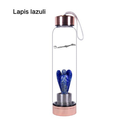 Vaso de Agua con Cristal Natural Bruto - Image 17