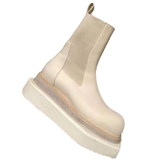 Botas Martin de Caña Media con Suela Gruesa - Diseño Clásico y Resistente - Image 8