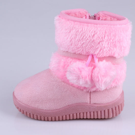 Botas de Invierno para Niños - Zapatos Cálidos Impermeables con Suela Antideslizante - Image 8