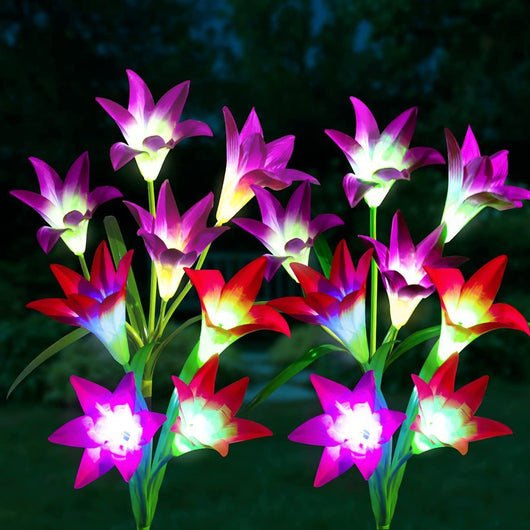 Lámpara Solar LED Multicolor para Jardín y Patio - Image 28