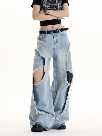 Jeans Retro Americano Diseño Hot Girl - Image 17