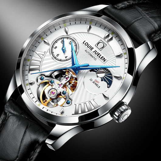 Reloj Mecánico Hueco Impermeable para Hombre - Image 27