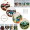 Kit de Bordado Europeo Primavera-Verano: Colección Montaña y Costa